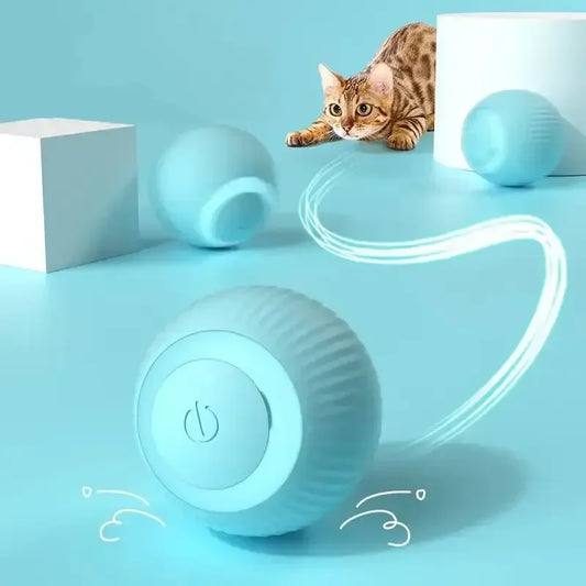 CrazyBall - La balle intelligente rechargeable pour Chat